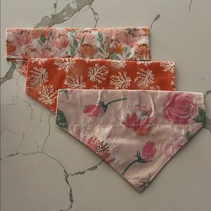 Set of 3 Dog Bandanas